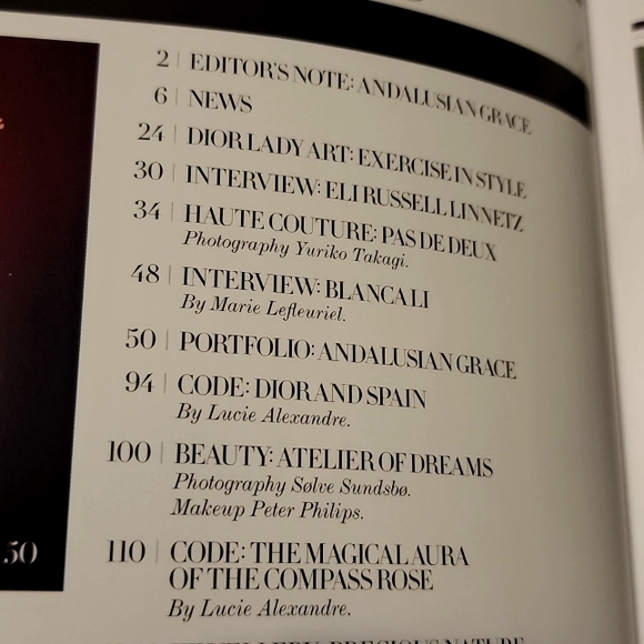 New Dior Magazine, Winter 2022 Issue 40, Coffee Table Book - Picture 3 of 11